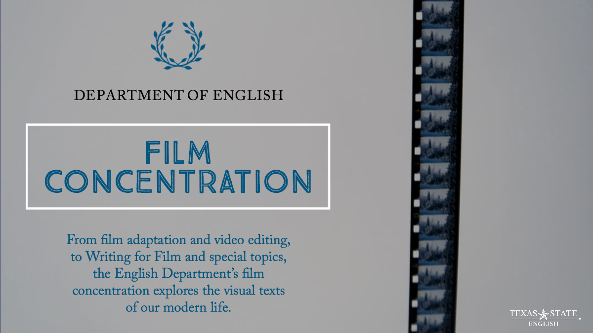 Film Concentration for English Majors Explores Visual Texts